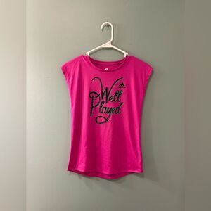 NWOT … ADIDAS “Size: M - (10-12)” T-Shirt